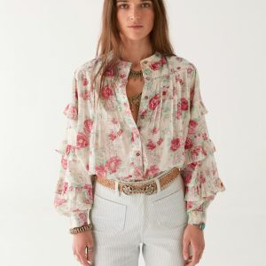 Lolita Blouse – Candy Roses - Billede 3