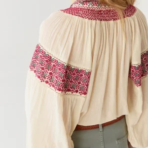 Alternative view of Dion Blouse – Red Wine
