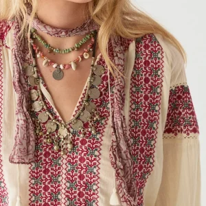Dion Blouse – Red Wine - Billede 5