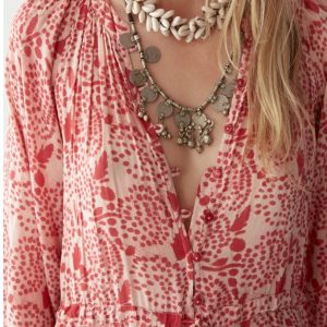 Irene Dress Pink Martini front top