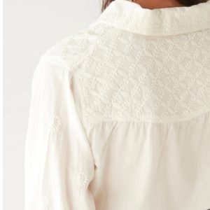 Ganges Blouse - Off White back
