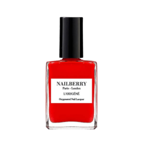 Kirsebærrød åndbar neglelak fra Nailberry