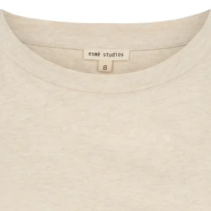 Alternative view of ESHoyo SS T-shirt GOTS - Oatmeal