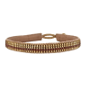 Ibu Gold Stripe Maroon Bracelet