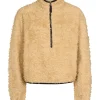 ESAlex Half-Zip Fleece Jacket GOTS - Warm Sand