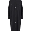 ESLele Shirt Dress GOTS - Black