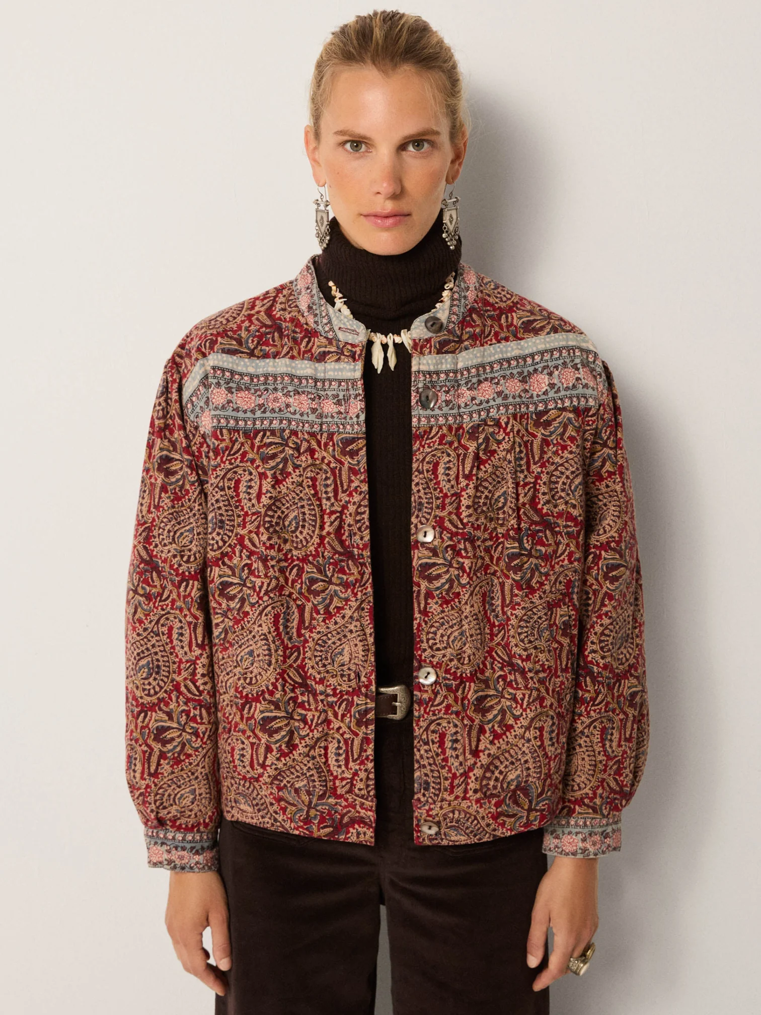 Johnny Walker Olivia Jacket – Burnt Russet fra Maison Hotel