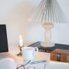 Petro 2 lampe i beige opal fra Pink Rose