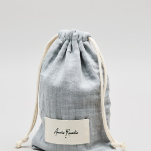 cotton soap bag | GREY fra Amalie Rosalie