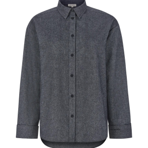 ESSvea Shirt - Black Mélange fra esmé studios