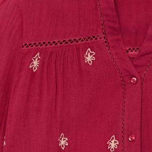 Rani Shirt Medusa Rasberry fra Maison Hotel
