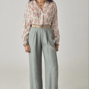 Otto Pant Linen Twist Maiden fra Maison Hotel